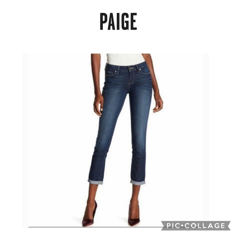 Paige Kylie Crop jeans size 24